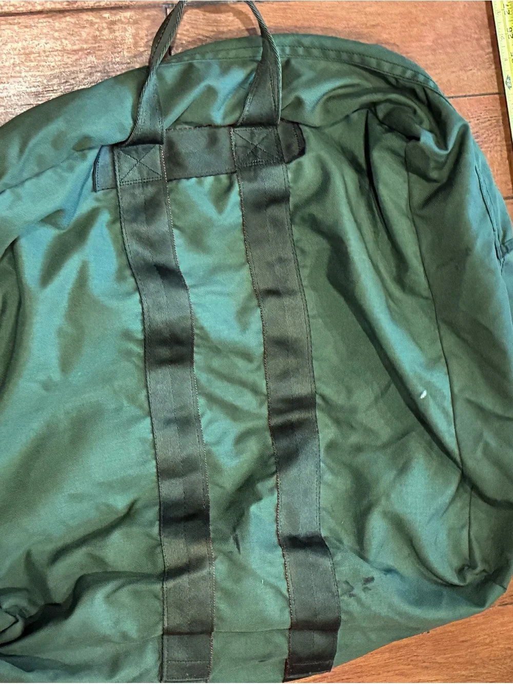 Flyer's Kit Bag US Military Issue Nylon Canvas OD Green Pilot Kitbag